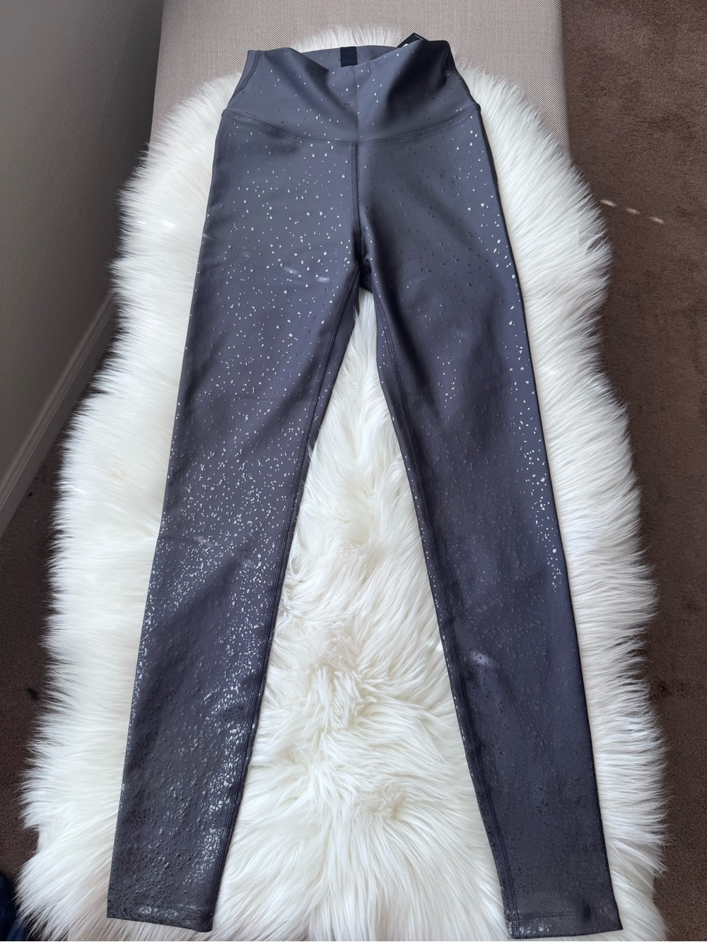 NWT Peloton High-Rise Grey Speckled Women's Leggings